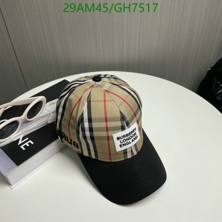 Burberry-Cap(Hat) Code: GH7517 $: 29USD
