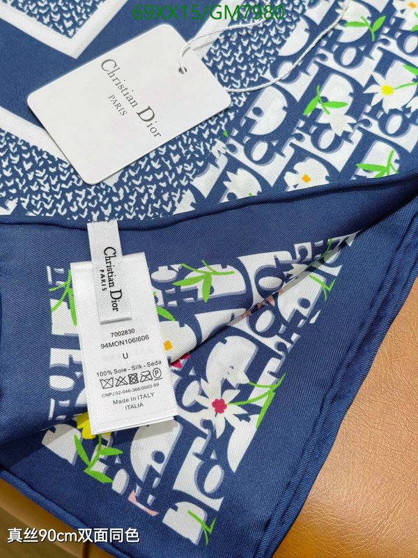 Dior-Scarf Code: GM7980 $: 69USD