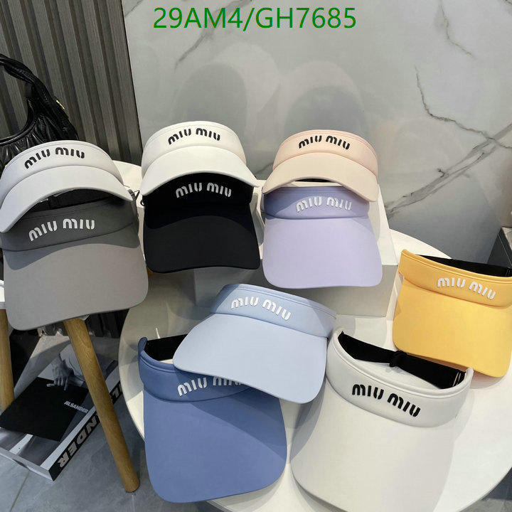 Miu Miu-Cap(Hat) Code: GH7685 $: 29USD