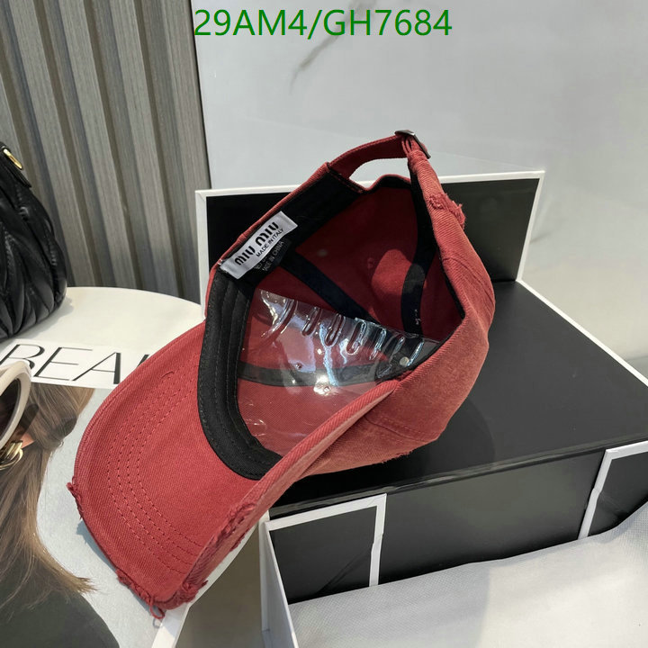Miu Miu-Cap(Hat) Code: GH7684 $: 29USD