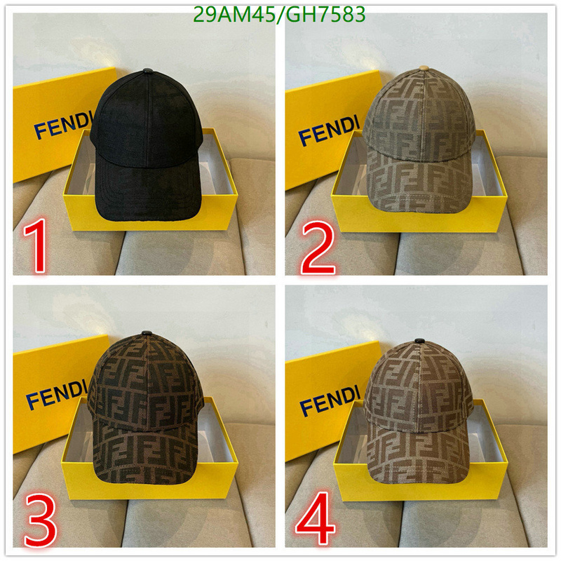 Fendi-Cap(Hat) Code: GH7583 $: 29USD