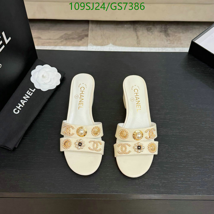 Chanel-Women Shoes Code: GS7386 $: 109USD