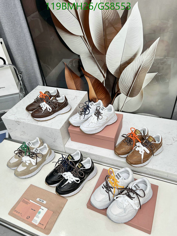 Miu Miu-Women Shoes Code: GS8553 $: 119USD