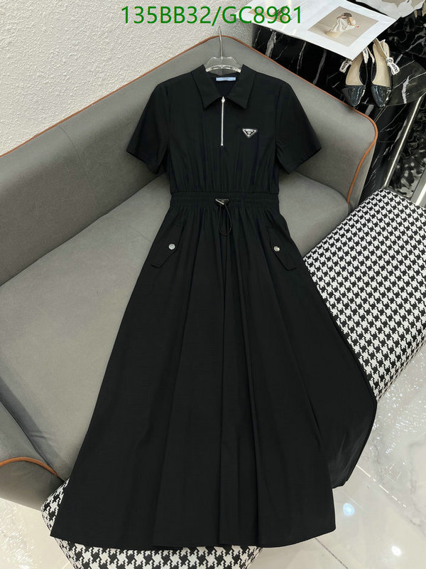 Prada-Clothing Code: GC8981 $: 135USD