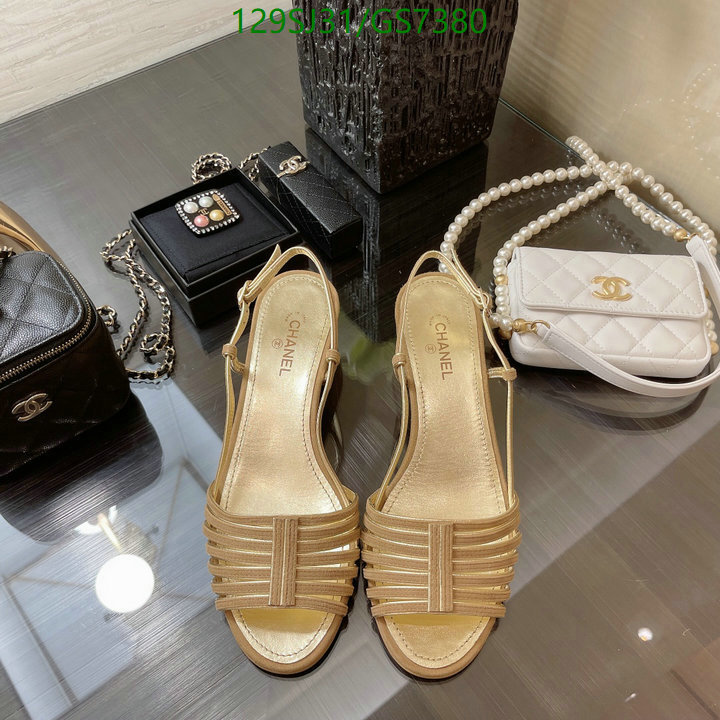 Chanel-Women Shoes Code: GS7380 $: 129USD