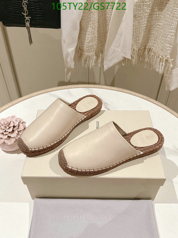 Brunello Cucinelli-Women Shoes Code: GS7722 $: 105USD