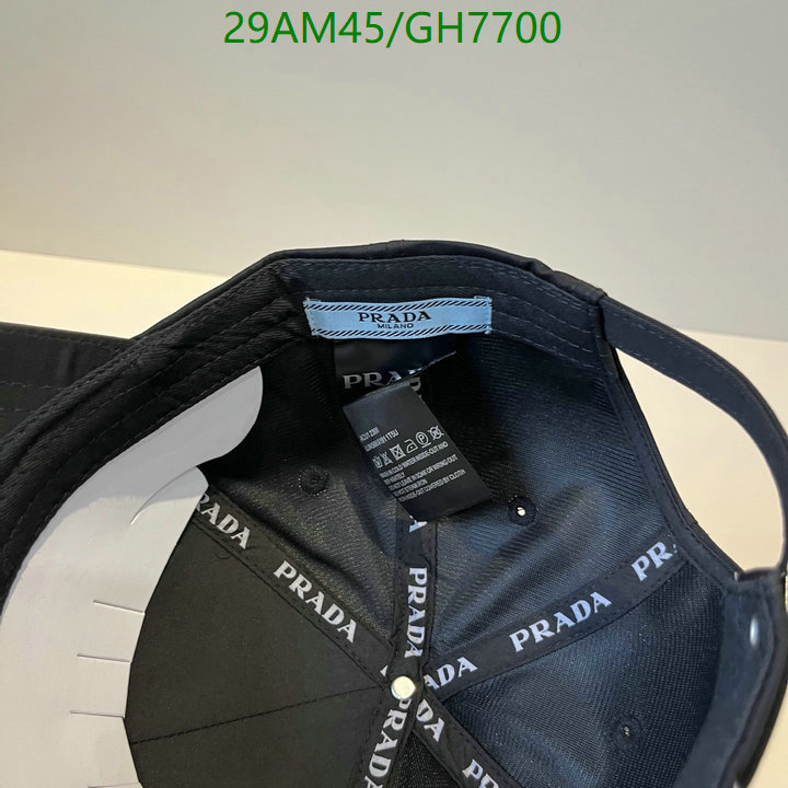 Prada-Cap(Hat) Code: GH7700 $: 29USD
