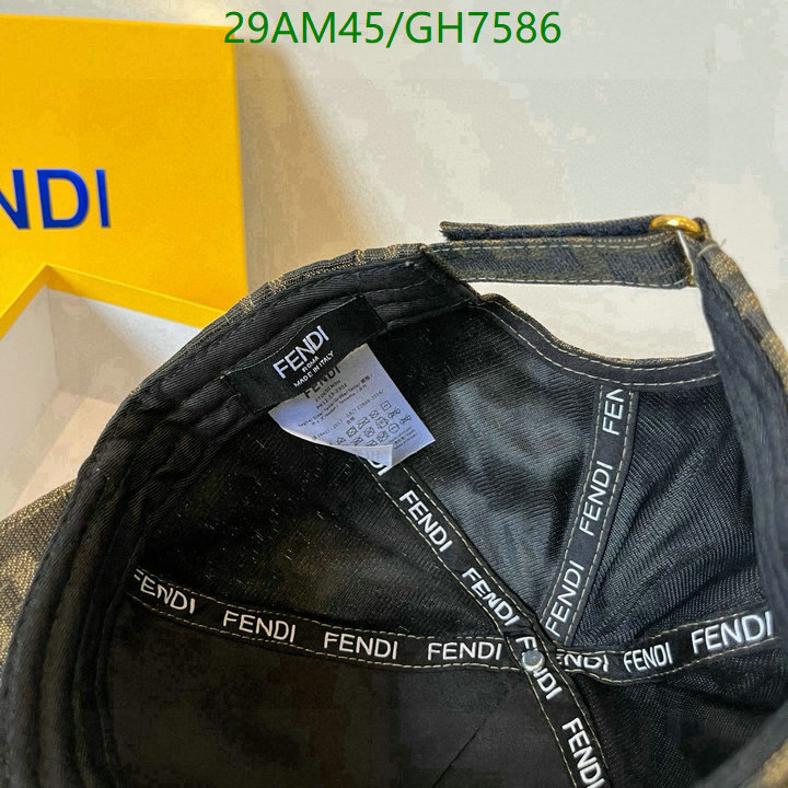 Fendi-Cap(Hat) Code: GH7586 $: 29USD