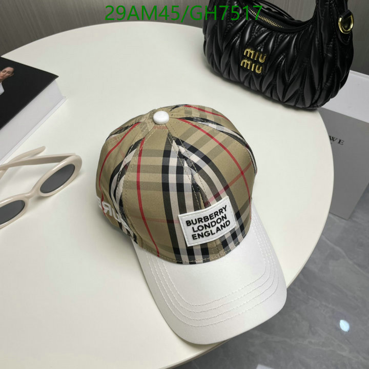 Burberry-Cap(Hat) Code: GH7517 $: 29USD