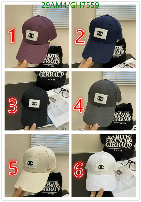Chanel-Cap(Hat) Code: GH7559 $: 29USD