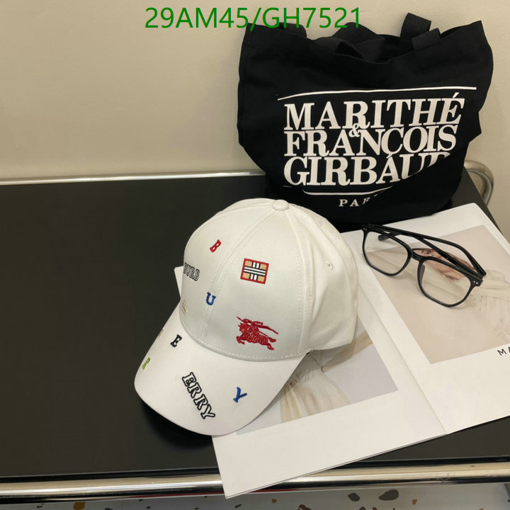 Burberry-Cap(Hat) Code: GH7521 $: 29USD