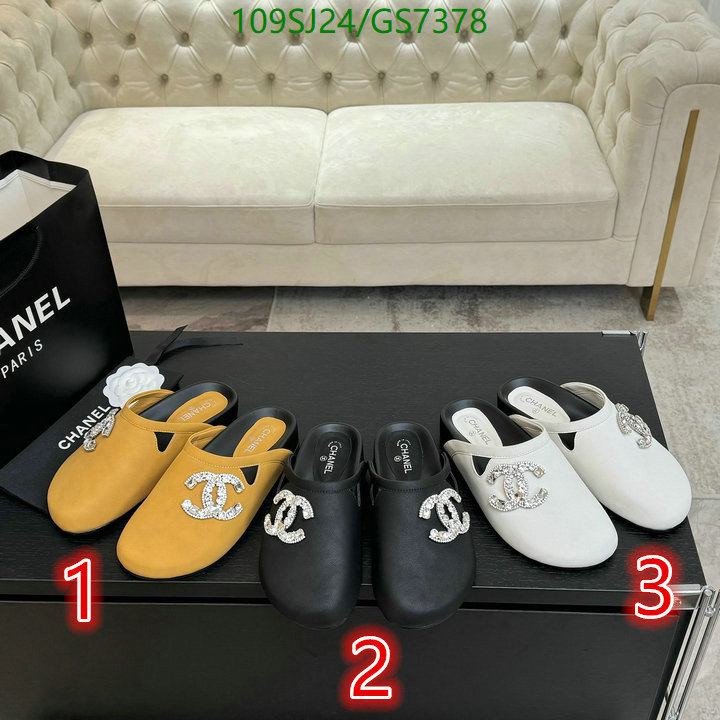 Chanel-Women Shoes Code: GS7378 $: 109USD