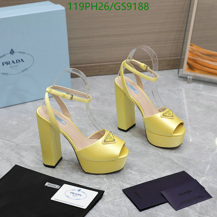 Prada-Women Shoes Code: GS9188 $: 119USD