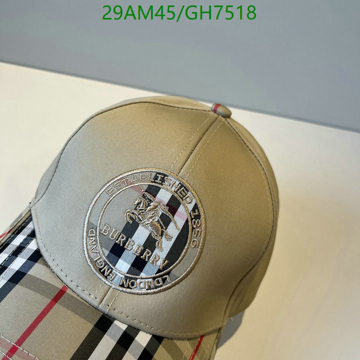 Burberry-Cap(Hat) Code: GH7518 $: 29USD