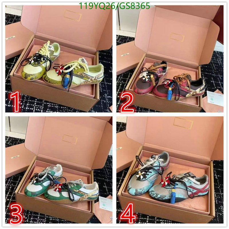 Miu Miu-Women Shoes Code: GS8365 $: 119USD