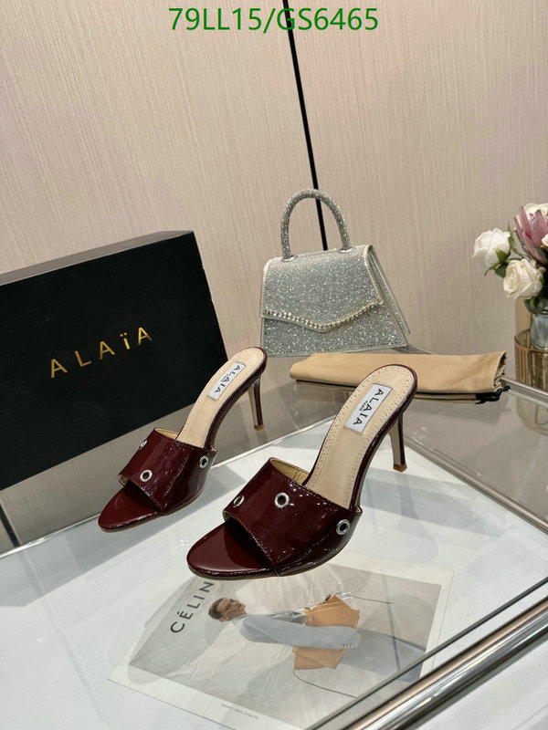 ALAIA-Women Shoes Code: GS6465 $: 79USD