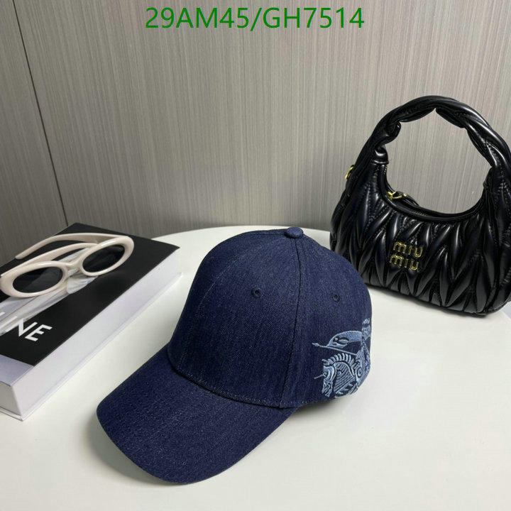 Burberry-Cap(Hat) Code: GH7514 $: 29USD
