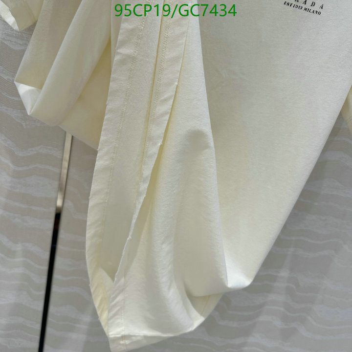 Prada-Clothing Code: GC7434 $: 95USD