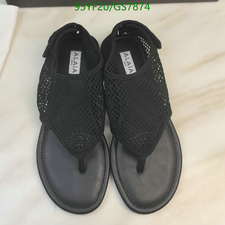 ALAIA-Women Shoes Code: GS7874 $: 95USD