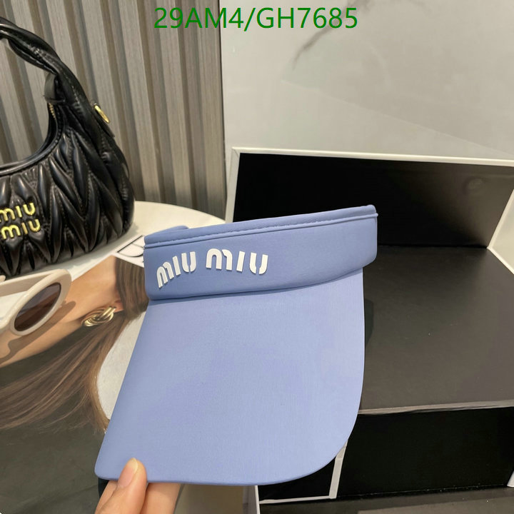 Miu Miu-Cap(Hat) Code: GH7685 $: 29USD