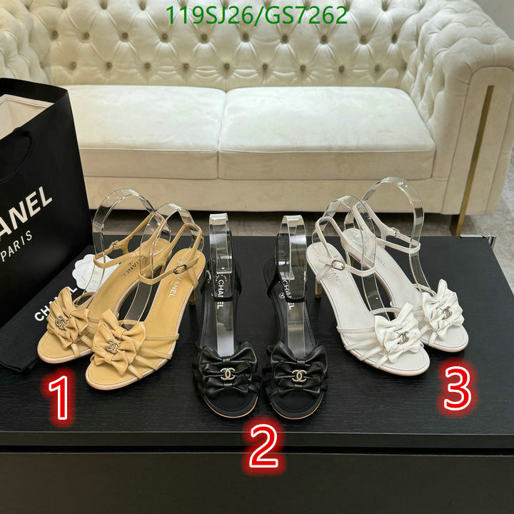 Chanel-Women Shoes Code: GS7262 $: 119USD