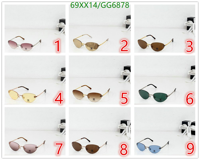 Chanel-Glasses Code: GG6878 $: 69USD