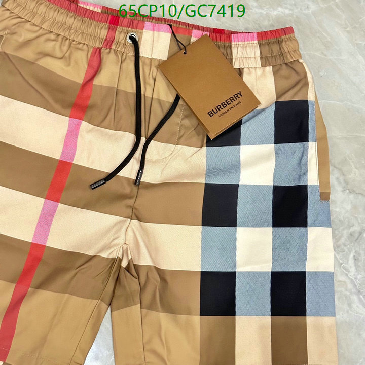 Burberry-Clothing Code: GC7419 $: 65USD
