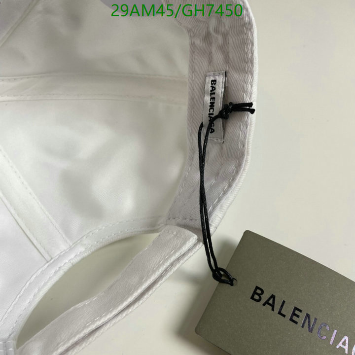 Balenciaga-Cap(Hat) Code: GH7450 $: 29USD