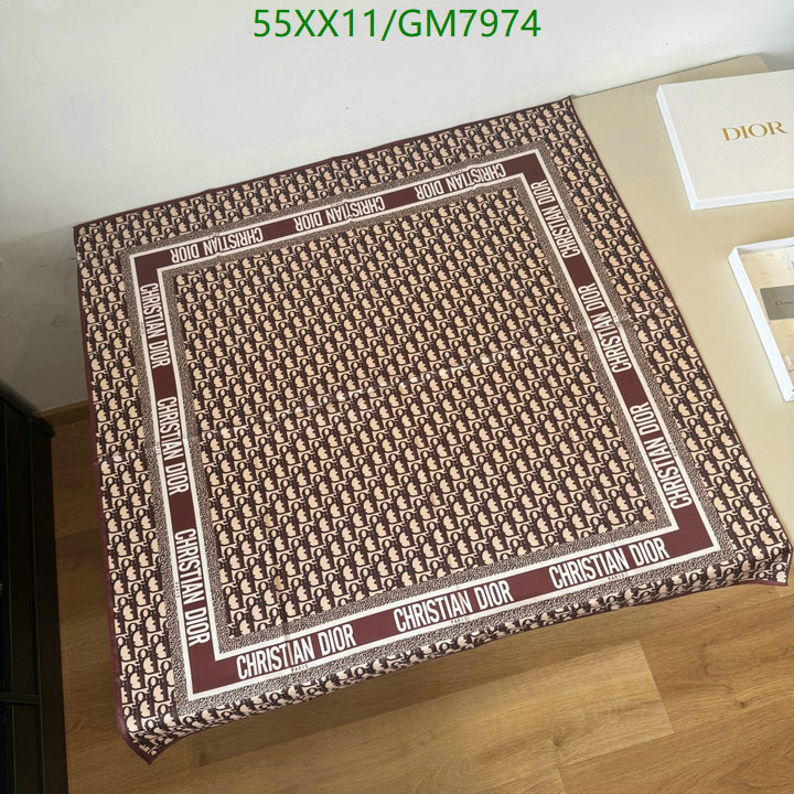 Dior-Scarf Code: GM7974 $: 55USD