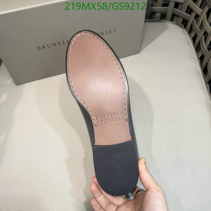 Brunello Cucinelli-Men shoes Code: GS9212 $: 219USD