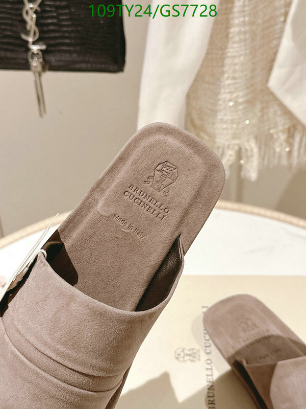 Brunello Cucinelli-Women Shoes Code: GS7728 $: 109USD