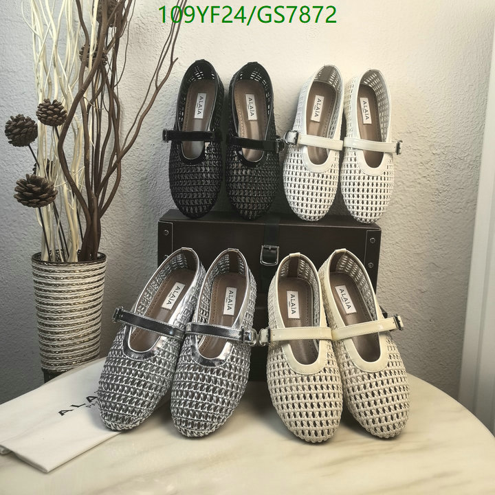 ALAIA-Women Shoes Code: GS7872 $: 109USD