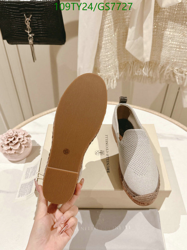 Brunello Cucinelli-Women Shoes Code: GS7727 $: 109USD