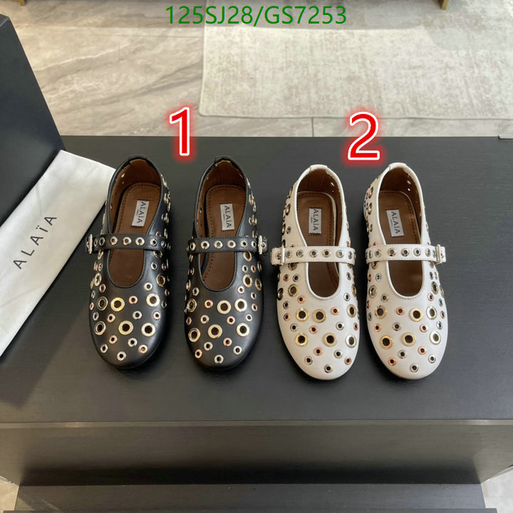 ALAIA-Women Shoes Code: GS7253 $: 125USD
