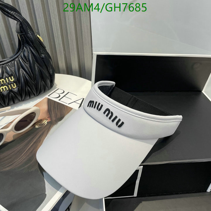 Miu Miu-Cap(Hat) Code: GH7685 $: 29USD