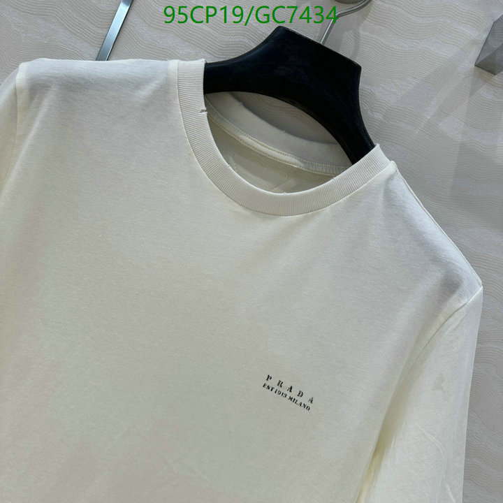 Prada-Clothing Code: GC7434 $: 95USD