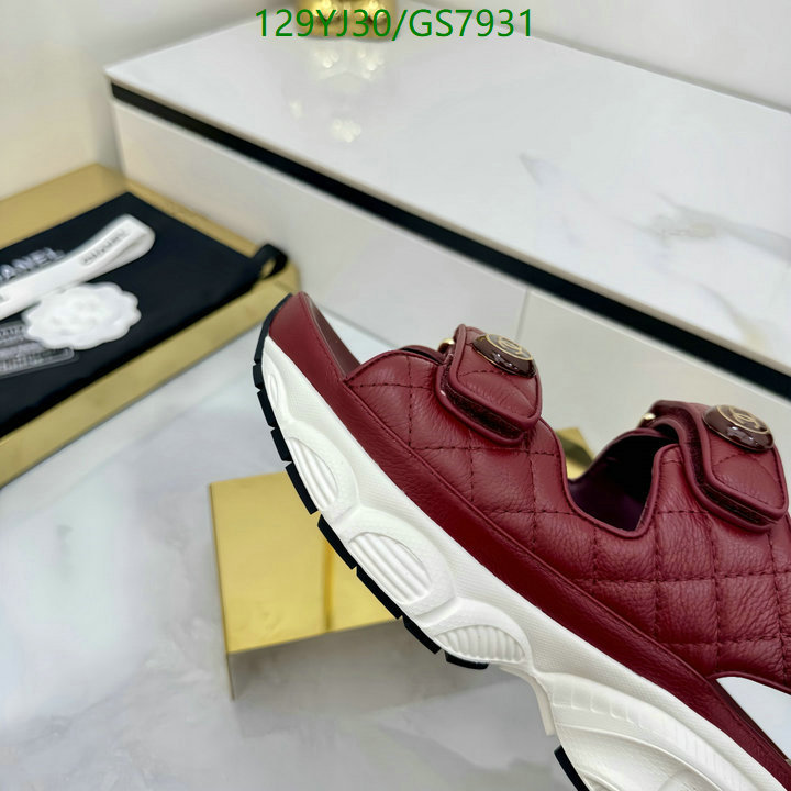 Chanel-Women Shoes Code: GS7931 $: 129USD