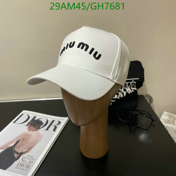 Miu Miu-Cap(Hat) Code: GH7681 $: 29USD