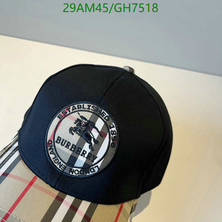 Burberry-Cap(Hat) Code: GH7518 $: 29USD