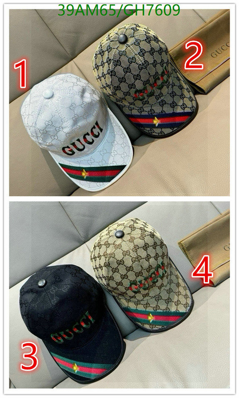 Gucci-Cap(Hat) Code: GH7609 $: 39USD