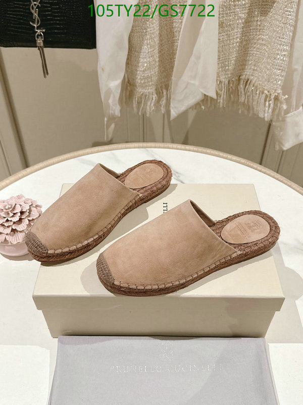 Brunello Cucinelli-Women Shoes Code: GS7722 $: 105USD