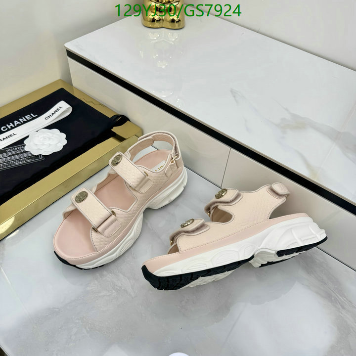Chanel-Women Shoes Code: GS7924 $: 129USD