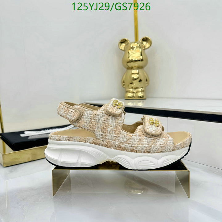 Chanel-Women Shoes Code: GS7926 $: 125USD
