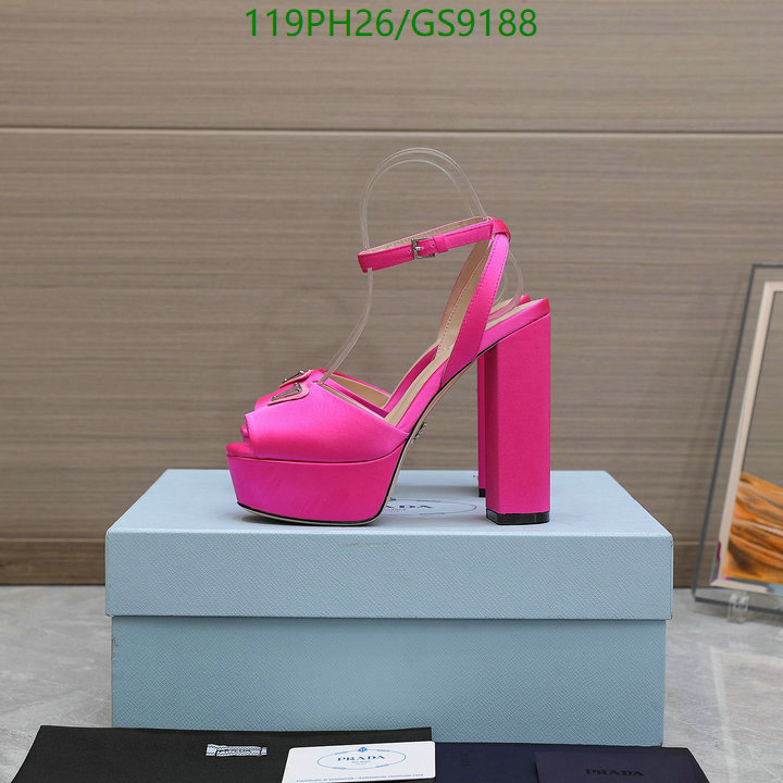 Prada-Women Shoes Code: GS9188 $: 119USD