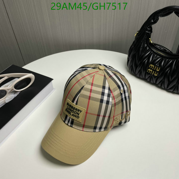 Burberry-Cap(Hat) Code: GH7517 $: 29USD