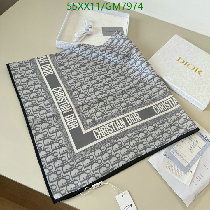 Dior-Scarf Code: GM7974 $: 55USD