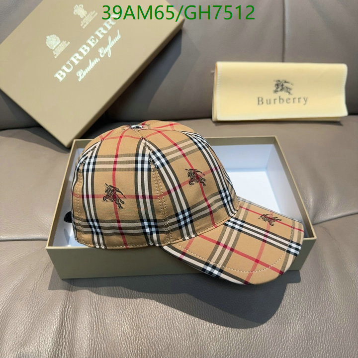 Burberry-Cap(Hat) Code: GH7512 $: 39USD