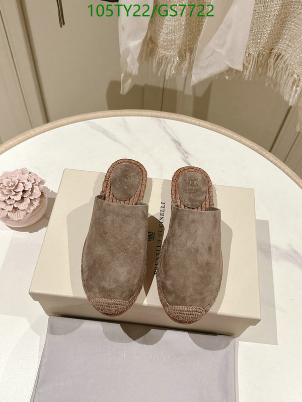 Brunello Cucinelli-Women Shoes Code: GS7722 $: 105USD