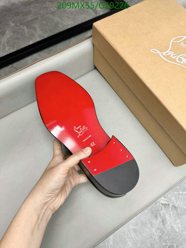 Christian Louboutin-Men shoes Code: GS9226 $: 209USD