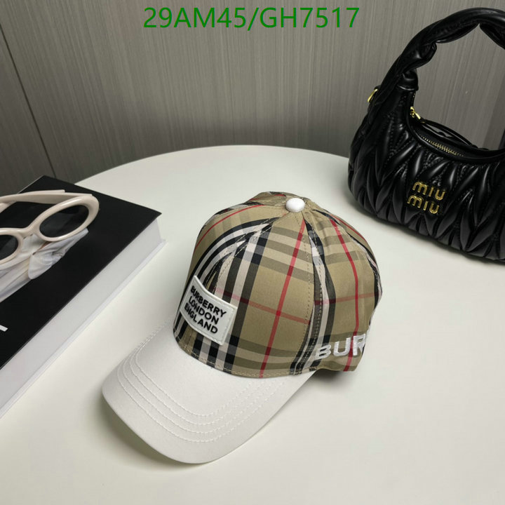 Burberry-Cap(Hat) Code: GH7517 $: 29USD